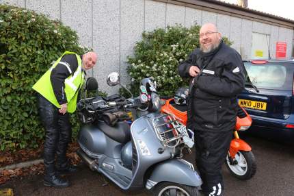 A5 Scooterists Toy run to FPH 11
