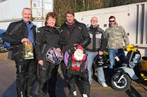 A5 Scooterists Toy run to FPH 17